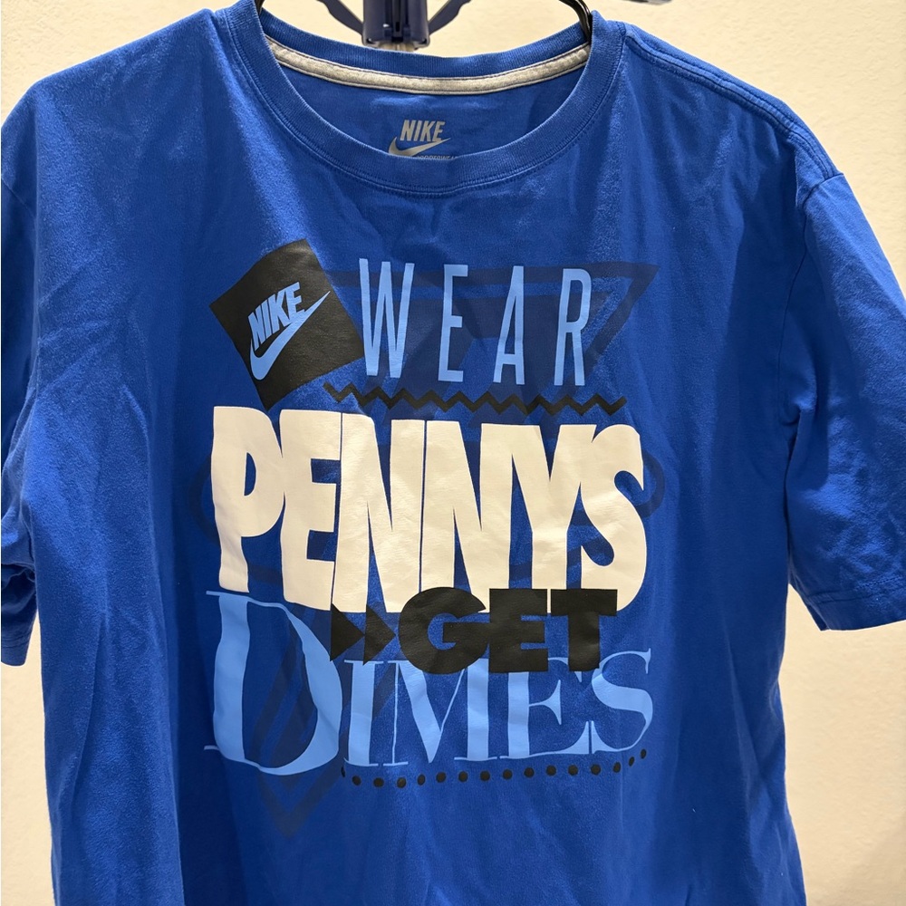 Nike Blue Penny Hardaway T-Shirt